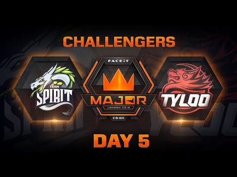 Spirit vs TyLoo - Overpass (FACEIT Major: London 2018)