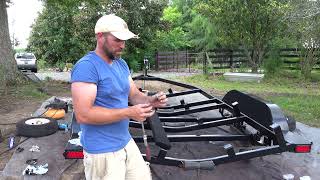 HOW TO REBUILD A BOAT TRAILER START TO FINISH