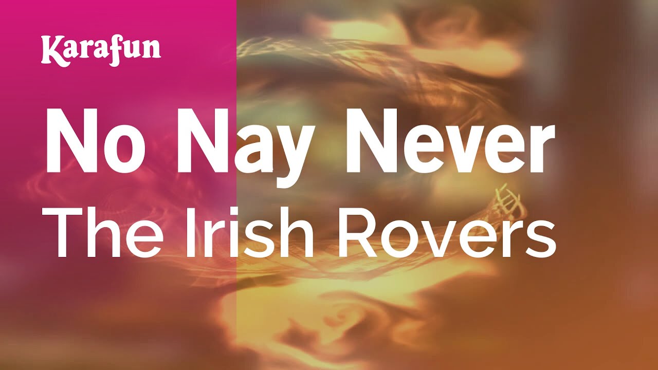 No Nay Never - The Irish Rovers | Karaoke Version | KaraFun