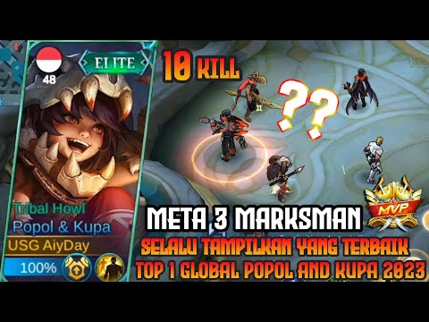 Meta 3 Marksman, Ternyata pada Jago ❗ Best Build Popol and Kupa❗ Popol and Kupa top 1 Global 2023