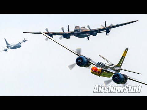 Gathering of WWII Bombers - B-29/Mosquito/Lancaster/B-17/B-25s/A-26/PB4Y/PV-2 - TOM 2015
