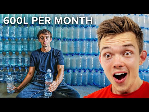 This Man Needs To Drink 20L a Day To Survive