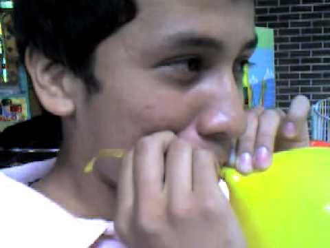 pruebas con helio jajaja xD