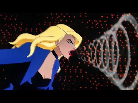 Black Canary (Dinah Lance): Powers & Fight Scenes | Justice League Unlimited