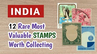 Indian Stamps Value - Part 1 | 12 Most Valuable Rare Stamps Of India Worth Collecting