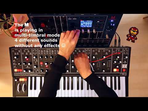 064▶️ Pure 💧 (Moog - Matriarch // Waldorf - M) - sequenced by the Matriarch's SEQ, no external FX