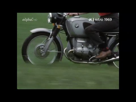 alpha retro Neue Motorraeder von BMW 1969