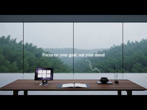 Deep Focus  Rainy Bamboo Forest Studio & Zen Lo-Fi (No Lyrics)
