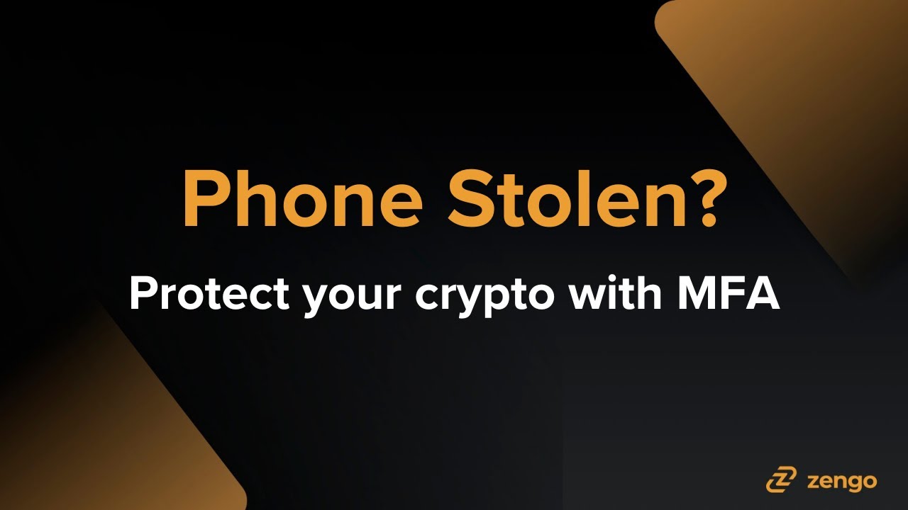 Protect your crypto even if your phone gets stolen with Zengo