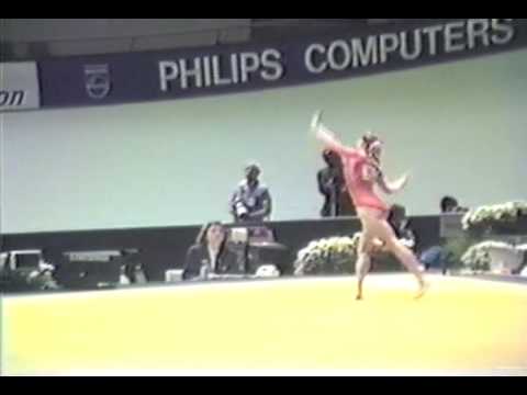 6th T USA Melissa Marlowe Comp FX - 1987 World Gymnastics Championships 9.775