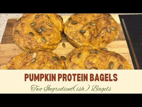 🥯Pumpkin Protein Bagels 🎃| High Protein, WW & Calorie Deficit