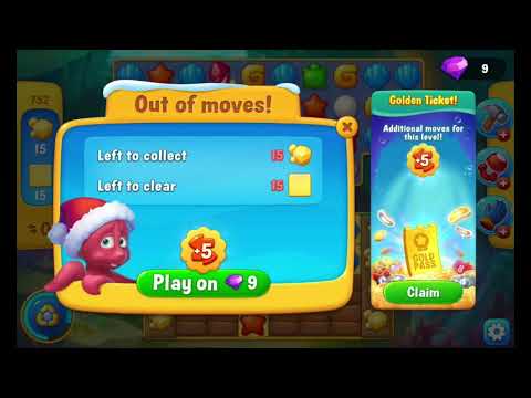Fishdom  Gameplay #195   Level  751 - 753    Android Mobile Game