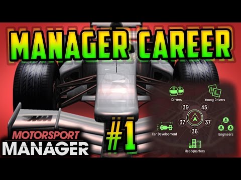 F1 MANAGER CAREER #1 - MOTORSPORT MANAGER