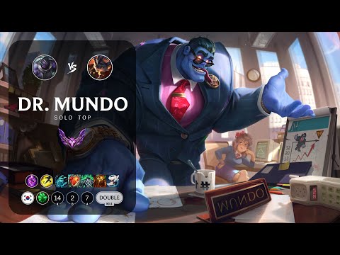 Dr. Mundo Top vs Rumble - KR Master Patch 14.6
