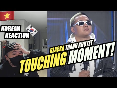 🇻🇳🇰🇷🔥Korean Hiphop Junkie react to BLACKA - Tranh Khuyết - Team WOWY | Rap Việt - Mùa 2 (VN/ENG)