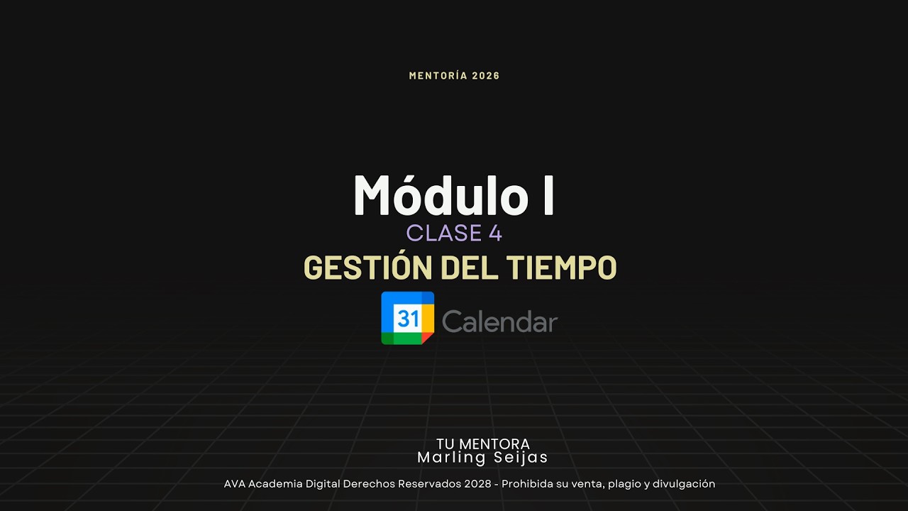 Gestión del Tiempo con Calendar