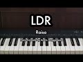 LDR Raisa Piano Karaoke By Andre Panggabean