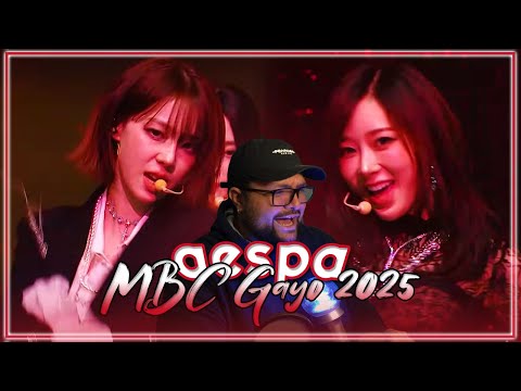 aespa 'Kill It & Rich Man' MBC GayoDaejejeon 2025 REACTION | GISELLE IS INSANE 🧎🏽‍♂️