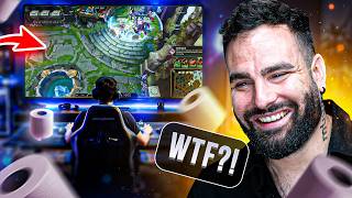 Son ÉCRAN est une TV ?!  (À mourir de rire la fin)
