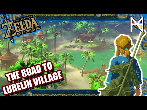 How to Get to Lurelin Village - ZELDA BREATH OF THE WILD BOTW