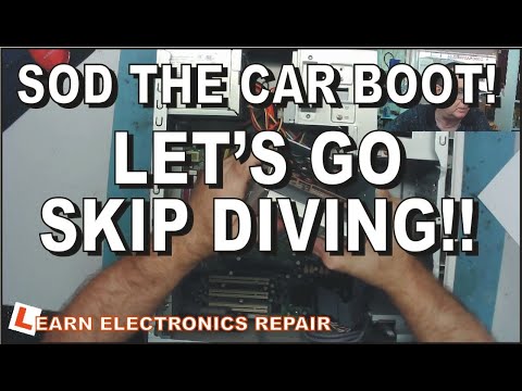 Learn Electronics Repair 6 CAR BOOTY 22 MARCH 2021