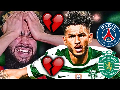 PSG 1-2 Sporting Lisbon - Goal Reactions 💔
