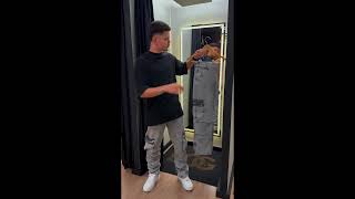 Vídeo de Calça Cargo City Denim Estonado Zíper