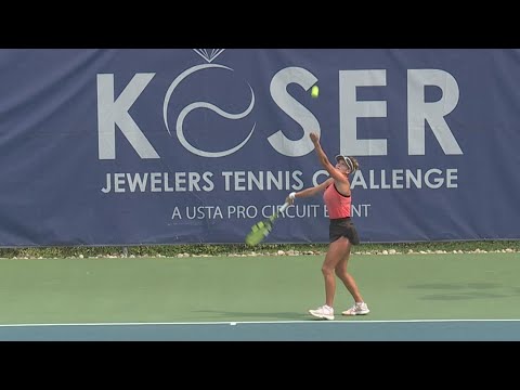 Koser Jewelers Tennis Challenge showcases local talent along with supportive tennis community