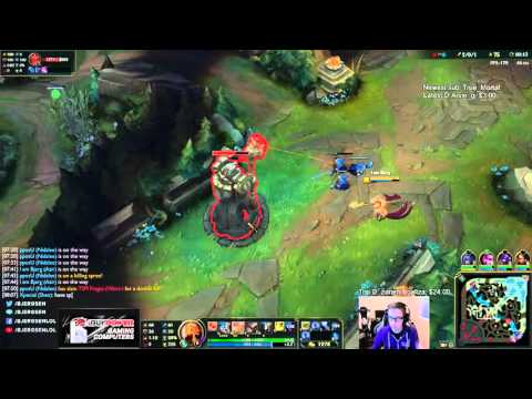 Bjergsen as Azir vs Viktor Mid   S5 Challenger Ranked Gameplay