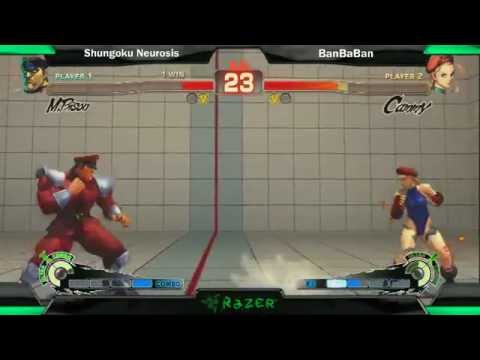 SS2K12 AE2012: Shungoku Neurosis (Bison) vs Banbaban (Cammy) - Day 2 (Finals Match)