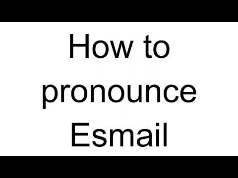 How to Pronounce Esmail (Turkish)