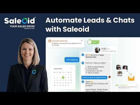 Automate Leads & Chats with Saleoid