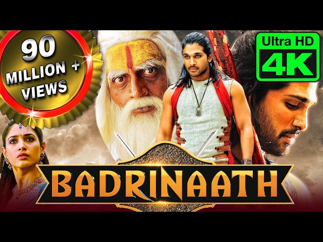 Badrinaath (4K Ultra HD) - Allu Arjun Action Dubbed Full Movie | Allu Arjun, Tamannaah SDDEFAULT Thumbnail