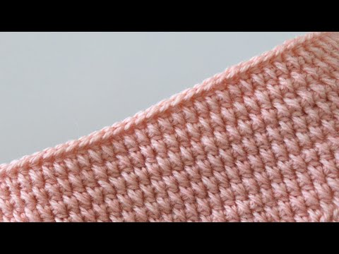 Easy Crochet Stitch For Beginners / Ideal For Blankets