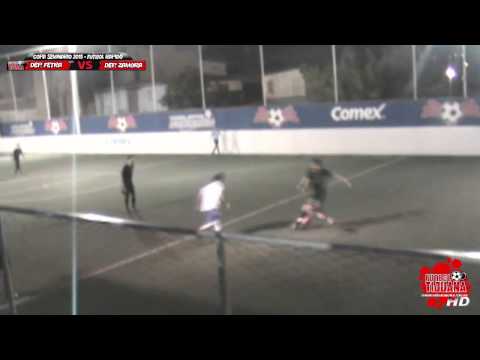 Dep. Zamora VS Dep. FETRA - Copa Seminario 2015 - Futbol Rapido el Seminario.