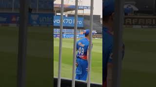 Delhi Capital's Steve Smith fielding against Mumbai Indians .. 🙂👍 at Sharjah Cricket Stadium 2021 🙂