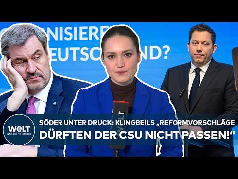 Video Thumbnail: DEUTSCHLAND: Lars Klingbeils Reformideen – „Viel Lob aus der CDU, CSU erstaunlich still“