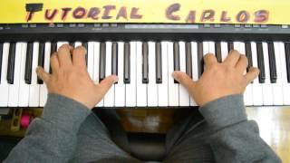 Mas que un anhelo Marcela gandara - Tutorial Piano Carlos