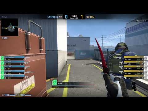 CS:GO POV Demo Entropiq El1an (22/13) vs BIG (de_nike) | PGL Major Stockholm 2021 Challengers Stage