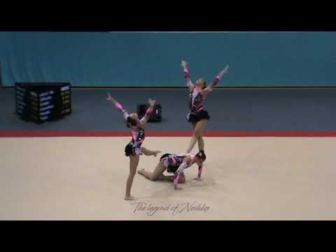 GER 2 - Women group Acro worlds Levallois 2014 qualifs Balance