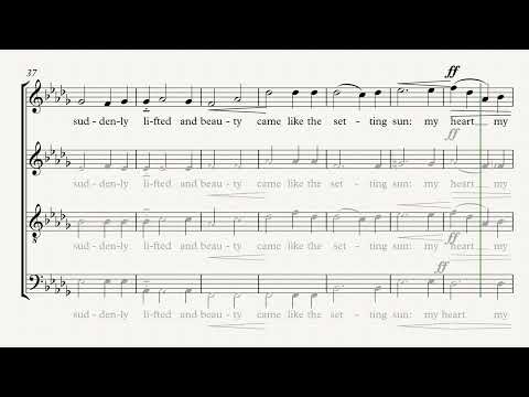 Everyone suddenly burst out singing, PETER WILLSHER -  Soprano (accompaniment ATB), practice score.