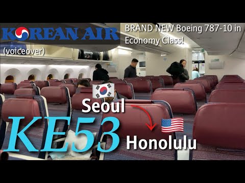 YouTube thumbnail for Korean Air Boeing 787-10
