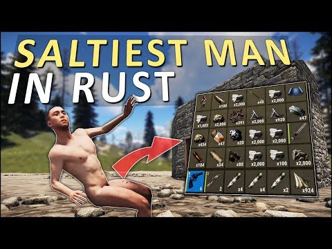 COUNTER-RAIDING the SALTIEST MAN in RUST! - Rust Solo Survival #3