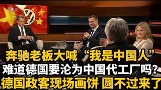 德国专家：再这样下去，大众都快干成中国企业了。专家们激烈辩论“德国工业盘活计划”，没办法只能先苦一苦德国老百姓了