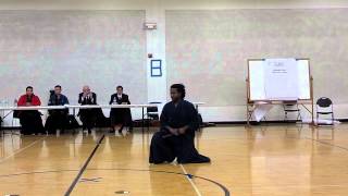 preview picture of video 'Johnson Cup Iaido Demo(11/01/14)'