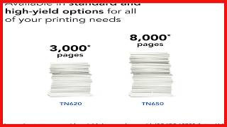 Brother TN-620 Genuine Cartridge: Reliable High-Yield Printing