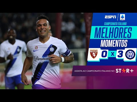 Gols e lances de Torino x Internazionale