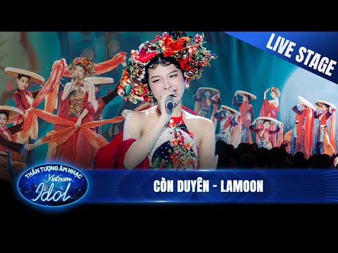 CÒN DUYÊN - DIỄM HẰNG LAMOON lộng lẫy như chị Hằng bước ra từ cung trăng | Vietnam Idol 2023