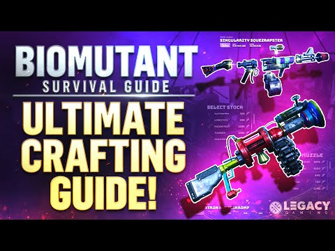 Biomutant Ultimate Crafting Guide - FULL RELEASE | Everything A Beginner Needs To Know