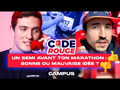 I was told to run a HALF during my MARATHON prep… What should I do?! | 🚨 CODE RED ☎️